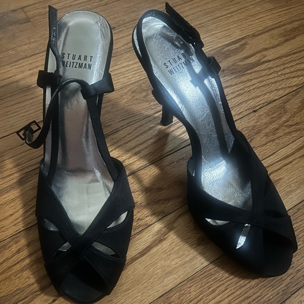 Stuart Weitzman Black Women's Heels